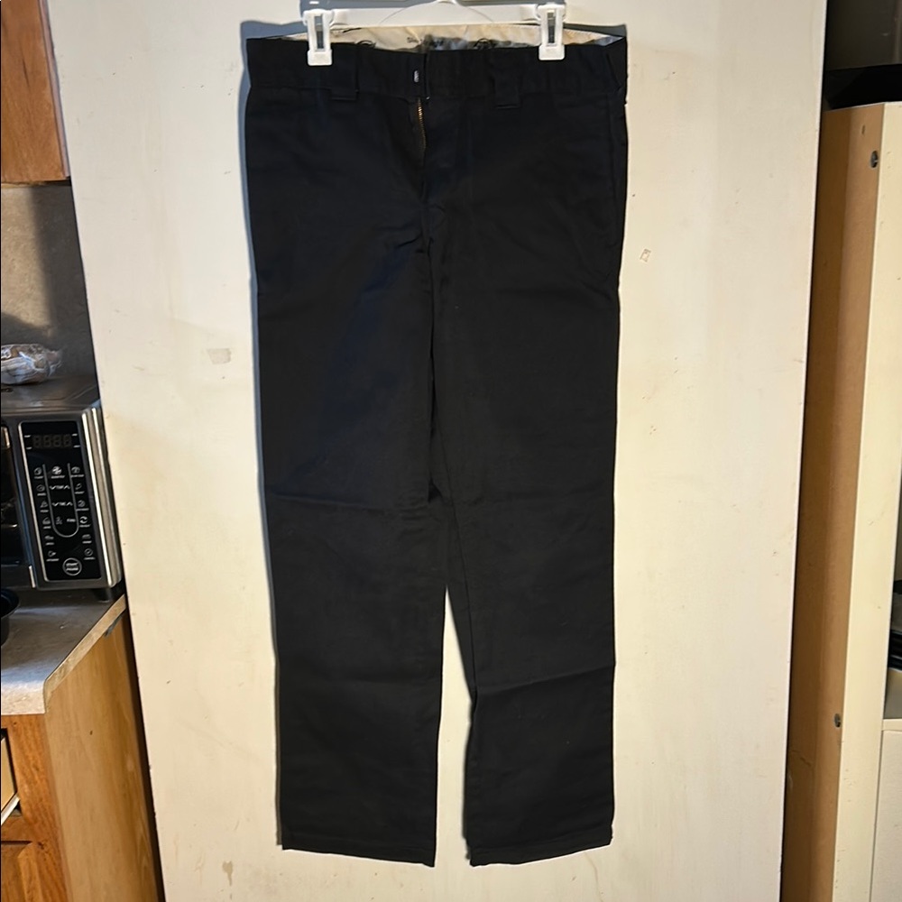 Dickies Black Chinos Straight Leg